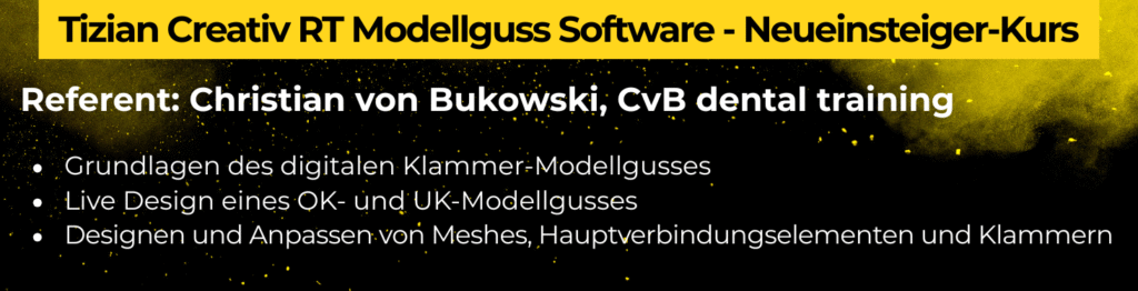Tizian Creativ RT Modellguss Software - Neueinsteiger-Kurs